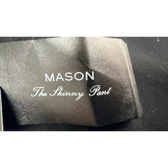 BCBGMAXAZRIA Mason Skinny Pant Black L Stretch Dress Legging NWT - Picture 3 of 4